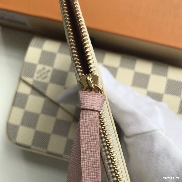 WIS Bag Damier Pochette Louis N63106 Felicie Vuitton 0201